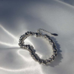 Stainless steel bracelet.