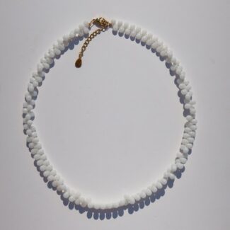Necklace made with semiprecious gems