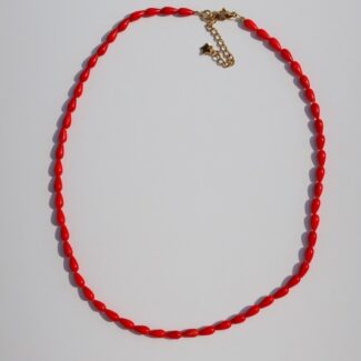 Necklace made with semiprecious gems
