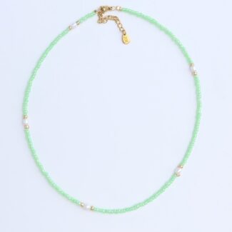 Necklace made with miyuki