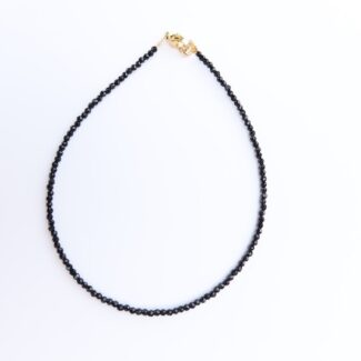 Anklet with semiprecious gems