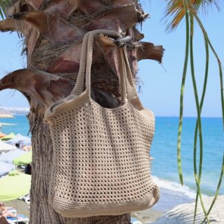 Handmade crochet bag