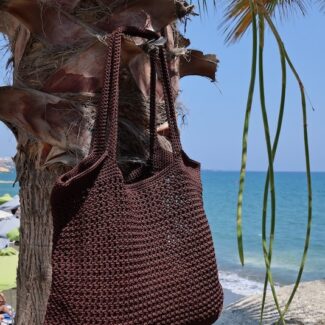 Handmade crochet bag